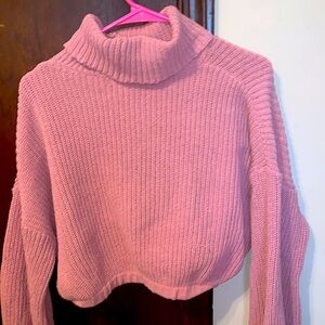FOREVER 21 turtle neck sweater. Great for fall and cropped for cute skirts/pants